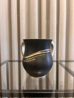 נטלה פס זהב-גוון אפור