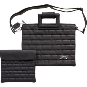 כיסוי טלית תפילין | שחור כותל