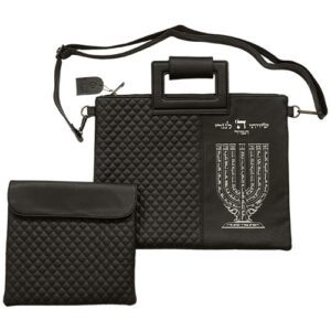 כיסוי טלית ותפילין| שחור שויתי