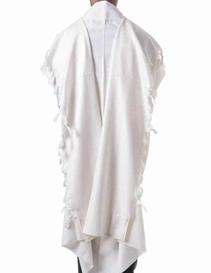 טלית צמר רחלים-ללא רקמה