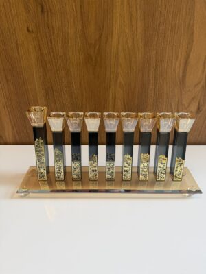 חנוכיה מהודרת- דגם ירושלים