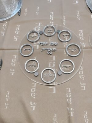 צלחת ברכות אקריל |כסופה