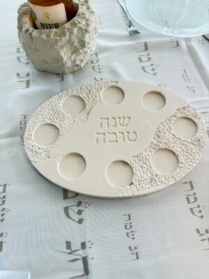 צלחת ברכות בטון| שברים